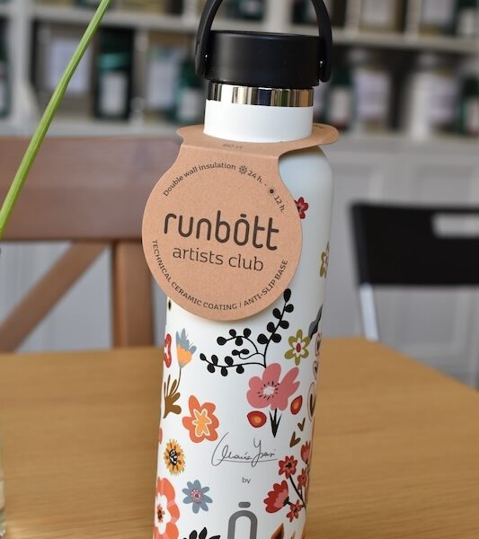 Sportflasche "Frühlingsblüte" - Runbott Artelist 600ml