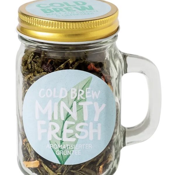 Cold Brew Minty Fresh mit Henkelglas